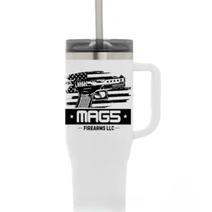 Mag5 Firearms Thor 40oz Eco-Friendly Straw Tumbler