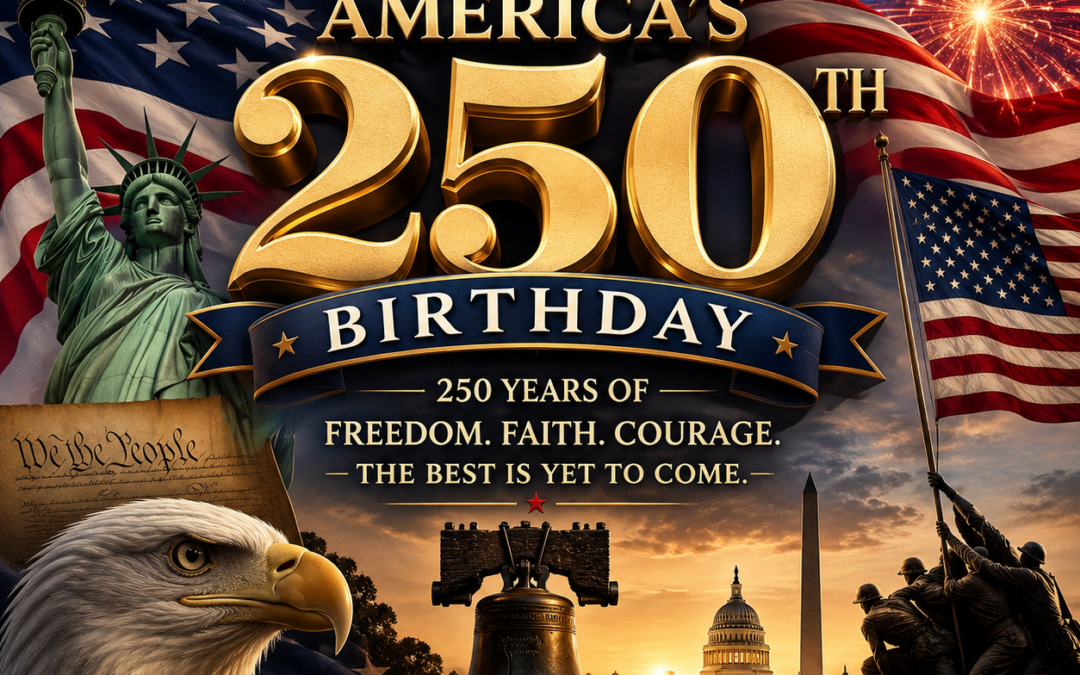 July 2026 – Happy 250th Birthday America